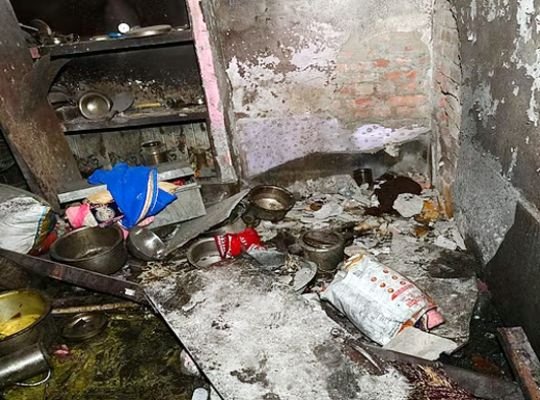 Uttarakhand: Major accident in Pilikothi, Haldwani! Cylinder burst while making tea, loud explosion shook Dahli Colony