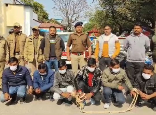 Uttarakhand: Haldwani Police gets big success in cyber fraud case! Six vicious thugs arrested