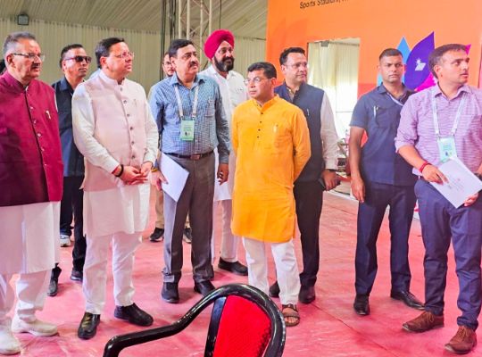 Uttarakhand: Home Minister Shah's visit to Uttarakhand! CM Dhami reached Rudrapur, took stock of the preparations