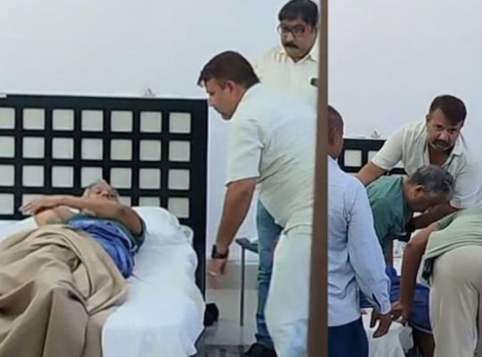  Bihar: Union Minister of State for Agriculture Ram Nath Thakur diagnosed with viral fever and typhoid! Referred to Patna by air ambulance