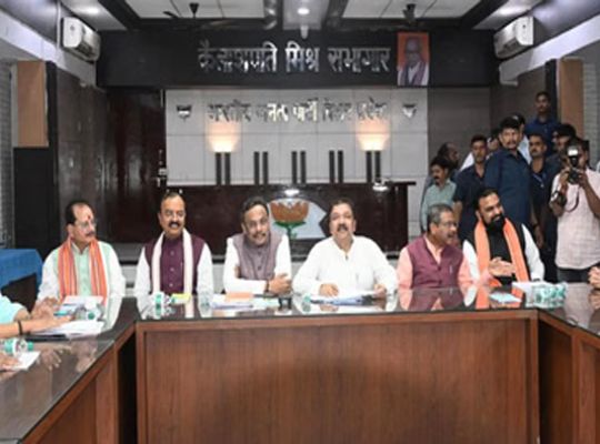 Bihar Assembly Elections: Election committee meeting underway at BJP office; Giriraj responds to Chirag Paswan's displeasure