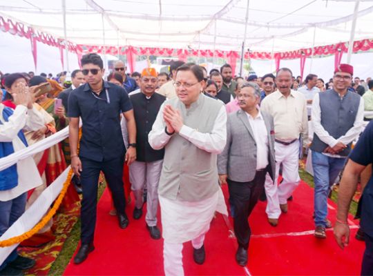 Uttarakhand: CM Dhami met with child scientists and inaugurated the fourth Border Mountain Children's Science Festival.