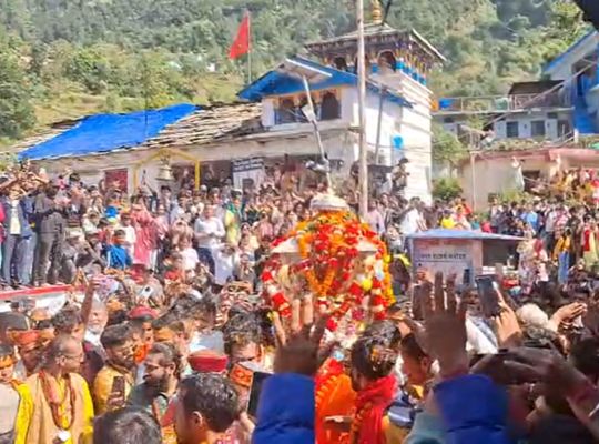 Uttarakhand: Baba Kedar is seated at the Omkareshwar temple, his winter seat.