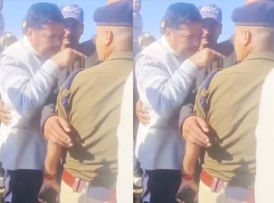 Uttarakhand: A video of a heated argument between the Lohaghat MLA and a police inspector during Agniveer's funeral goes viral, sparking public outrage, who say such scenes at a martyr's funeral are shameful.