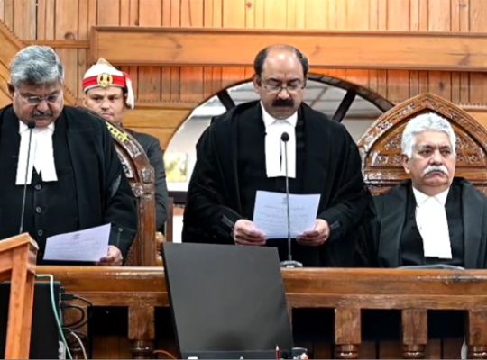 Swearing-in ceremony at the Uttarakhand High Court! Siddhartha Sah sworn in as judge