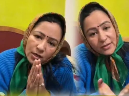 Uttarakhand: Blogger Jyoti Adhikari, released from jail, returns home! She expresses her gratitude to the people of the state live, but appears dejected.