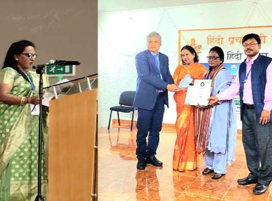 Uttarakhand's presence felt at the World Hindi Conference: Dr. Radha Valmiki honored with two international awards in Mauritius.