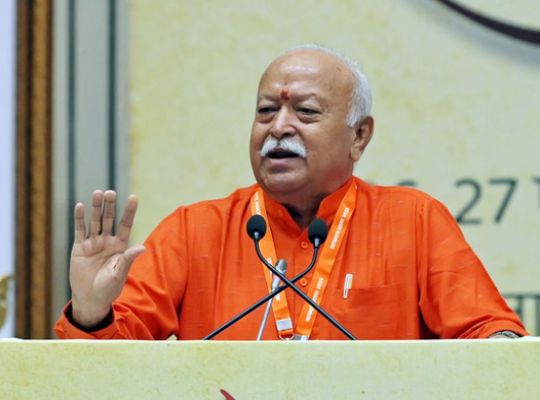 RSS chief Mohan Bhagwat makes a major statement! If anything good or bad happens in India, Hindus will be questioned, calling for unity.