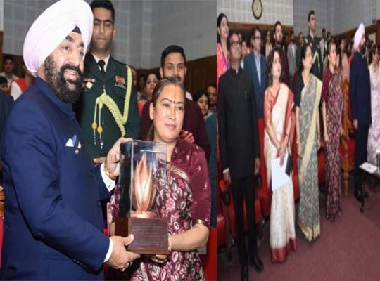 Uttarakhand: 'Meri Pehchan' programme organised at Raj Bhavan on Women's Day, honouring women and beneficiaries who have done excellent work.