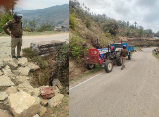 Tragic road accident in Almora: Tractor trolley overturns uncontrollably! Two youths die on the spot, two seriously injured