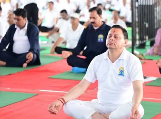 A Grand Yoga Gathering in the Land of Gods: Unprecedented enthusiasm witnessed from Champawat to Nainital, Mussoorie, and Almora; youth, students, officials, and security personnel pledged to lead a healthy life.