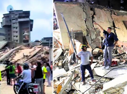 Big Breaking: The lives of hundreds of thousands changed in just 39 seconds! Massive devastation caused by an earthquake in Venezuela; buildings collapsed, and power and internet services were disrupted.