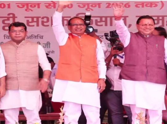 ₹376 crore gift for Udham Singh Nagar: Rudrapur to get relief from traffic congestion; foundation stones laid and projects inaugurated for 41 development schemes.