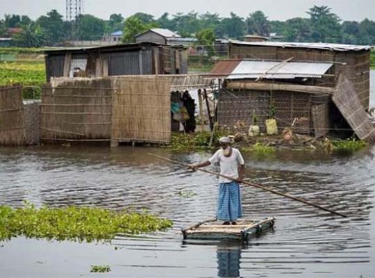 Rain turns disastrous: Floods and landslides wreak havoc in Arunachal! 300-meter-long bridge washed away in Assam; over 20,000 people affected.