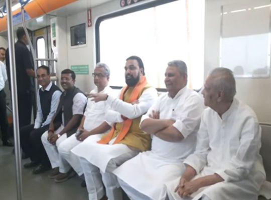 Metro runs up to Kankarbagh in Patna: CM Samrat Chaudhary travels from Malahi Pakri to Bhootnath Station; route opens to the public today.