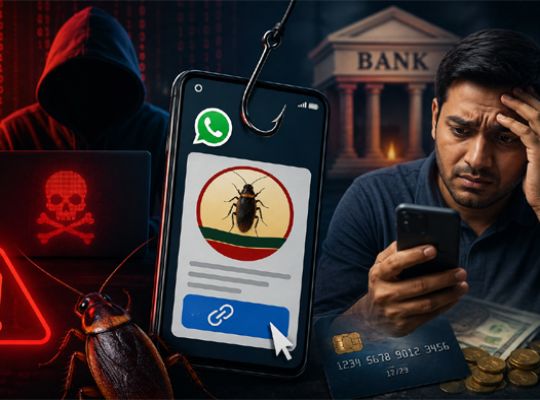 One click, and your entire mobile is in the hands of cyber fraudsters! Young people are being targeted in the name of the 'Cockroach Janata Party,' putting bank details and personal information at risk.