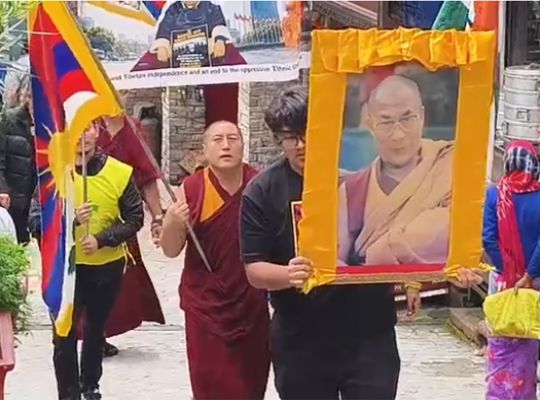 Tibetan community holds protest march in Nainiital! China's new law termed a 'draconian law'; vow made to continue the movement to safeguard culture, language, and religious identity.