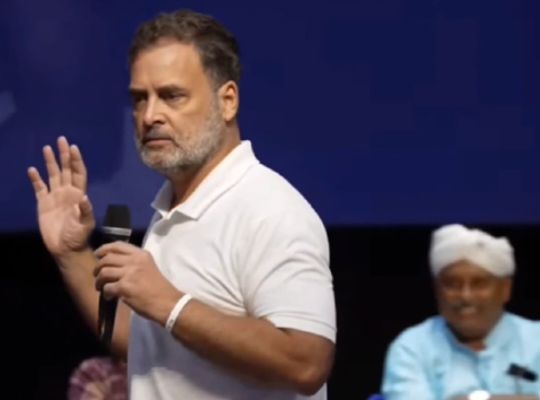 Rahul Gandhi launches a scathing attack on Modi and Shah, says the government is suppressing people's voices and PM Modi cannot sleep at night.