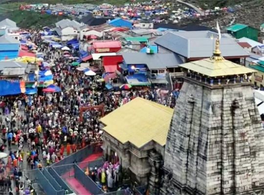 Faith: Kedarnath Yatra continues amidst the fluctuating weather; over 14.68 lakh pilgrims have paid obeisance to Baba Kedar.