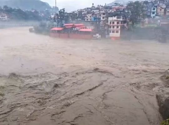 Rain turns deadly in Uttarakhand! Massive loss of life and property across Kumaon and Garhwal; the raging rivers present a terrifying sight.