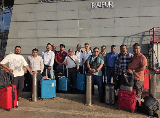 Journalists from Uttarakhand to witness Chhattisgarh's development story! A five-day on-the-ground assessment of central government schemes, industrial projects, and scientific innovations.