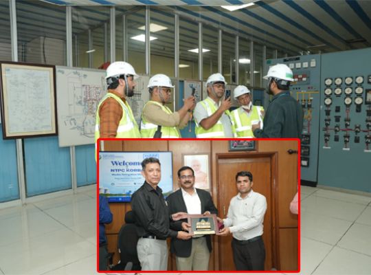 Journalists from Bhubaneswar and Uttarakhand visited SECL! They observed mining operations at Gevra, Asia's largest coal mine.