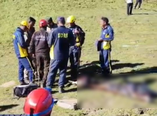 Uttarakhand: Woman dies after falling into a gorge at Tungnath; body recovered during a morning rescue operation.