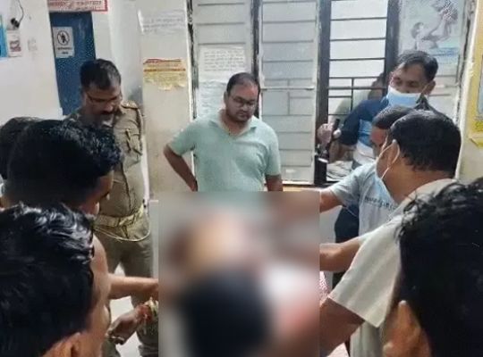 Bank manager shoots himself inside moving car! Vehicle loses control and crashes into divider; pistol and suicide note found inside.