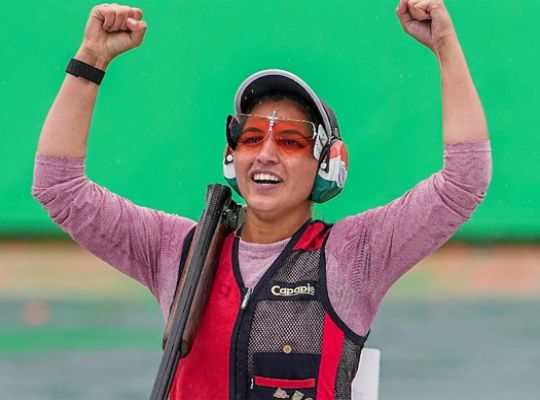 India's Golden Day: A haul of three gold medals in a single day at the Asian Games! Set an Asian record with a score of 34.