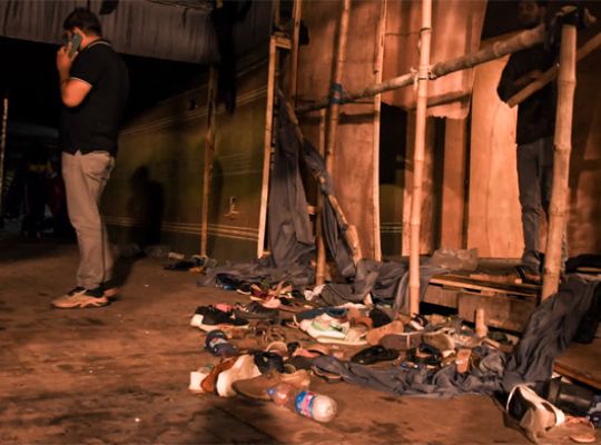Major tragedy during Durga Puja: Stampede ensues following reports of a pandal collapse! 19 deaths cast a pall of gloom; seven people arrested.