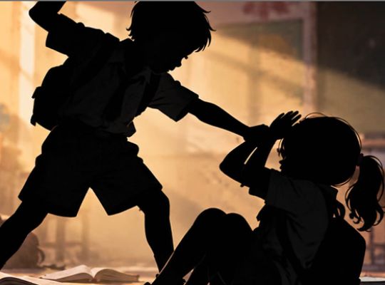 Serious questions raised regarding the safety of a child on school premises! In Panchkula, a third-grade boy brutally beat a female classmate.